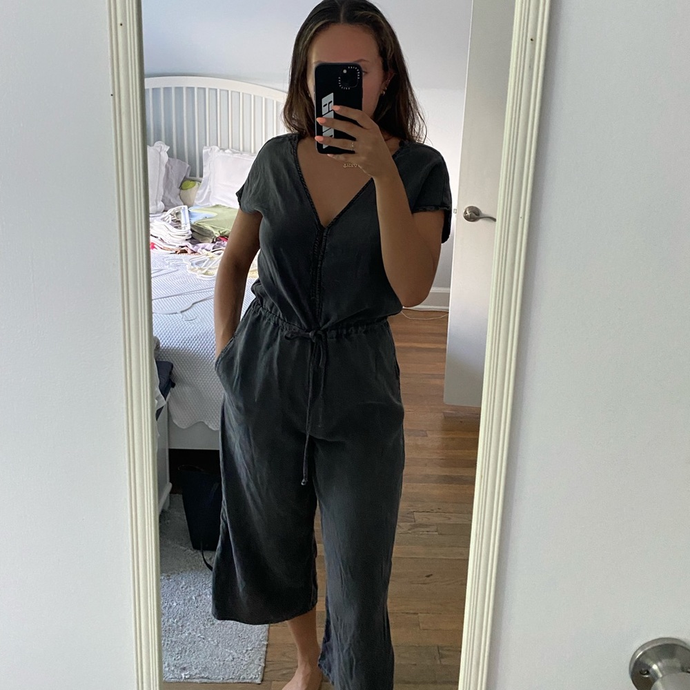 Charcoal jumpsuit